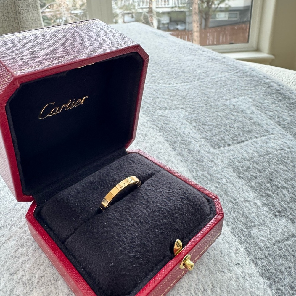 Cartier Rose Gold Ring